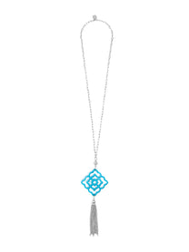 Rose Tassel Necklace