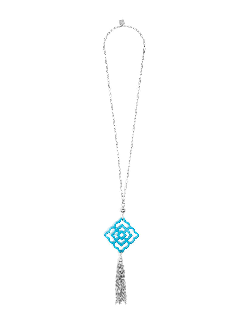 Rose Tassel Necklace