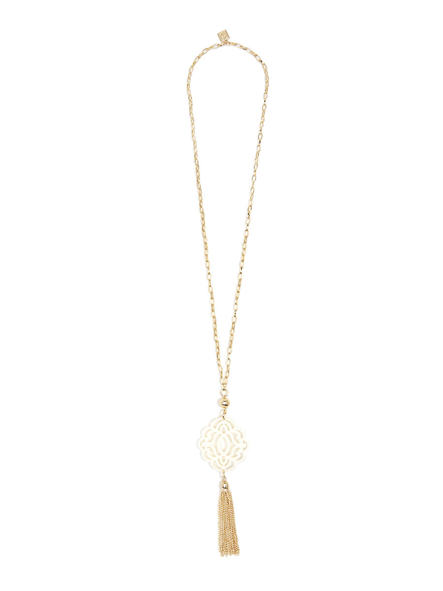 Baroque Tassel Necklace