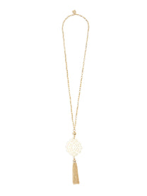 Baroque Tassel Necklace