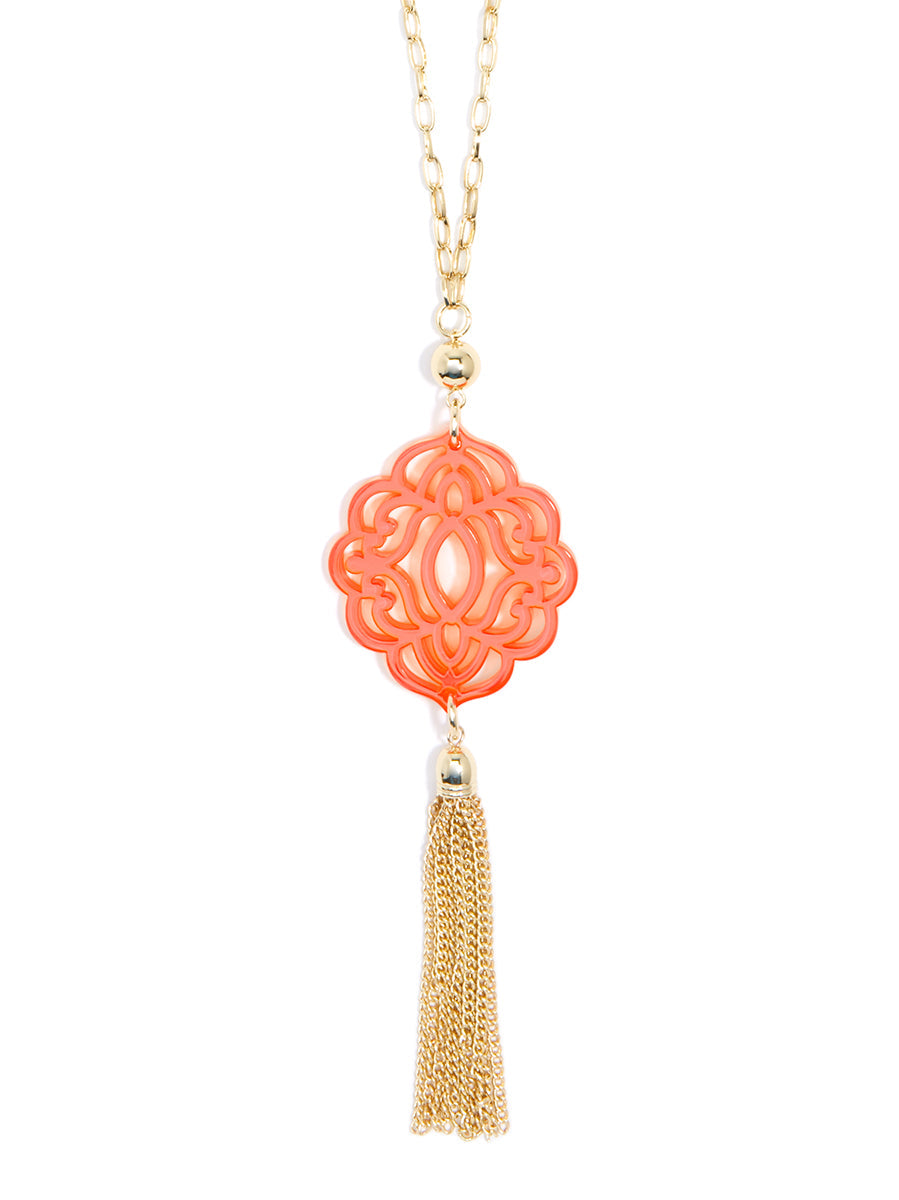 Baroque Tassel Necklace