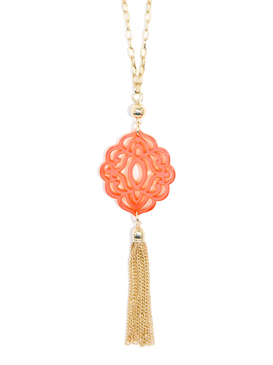 Baroque Tassel Necklace