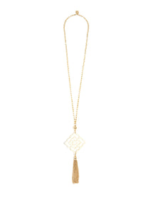 Rose Tassel Necklace