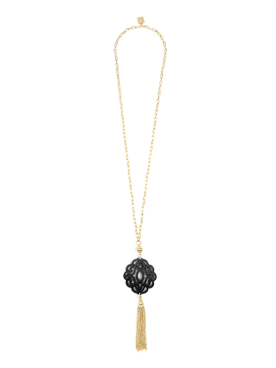 Baroque Tassel Necklace