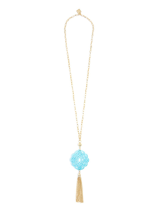 Baroque Tassel Necklace