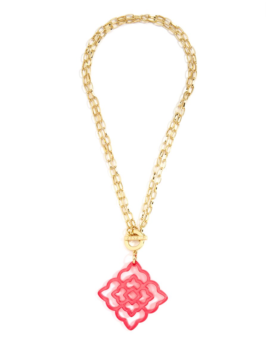 Rose Pendant Necklace