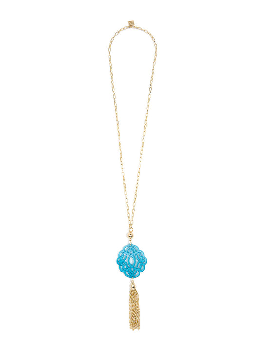 Baroque Tassel Necklace