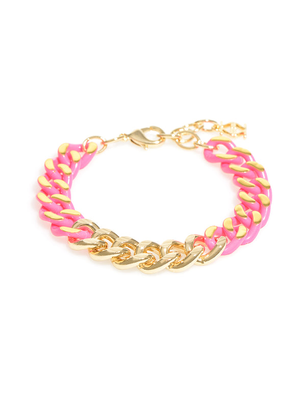 Touch of Color Chain Bracelet