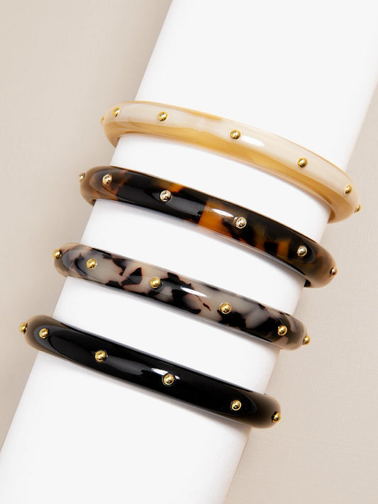 Studded Rebel Bangle Bracelet