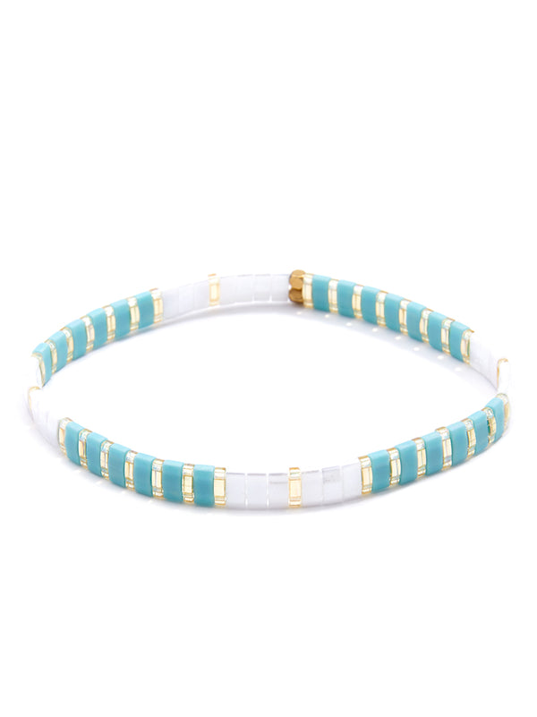 Striped Style Stacking Bracelet