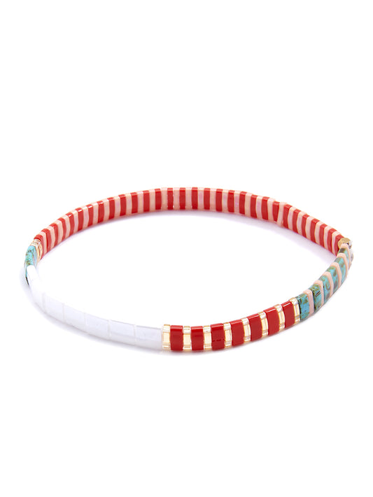 Striped Style Stacking Bracelet