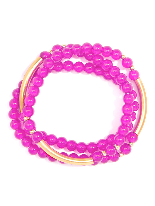 Glossed In Glam Wrap Bracelet