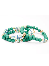 Nora Three-Strand Beaded Bracelet