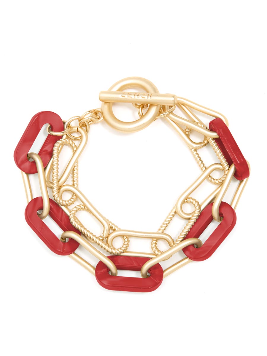 Lenna Layered Links Bracelet