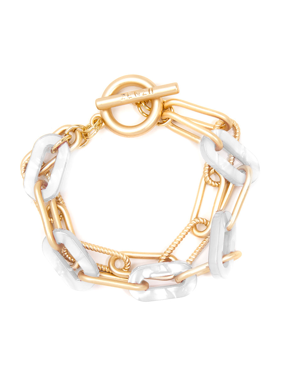 Lenna Layered Links Bracelet