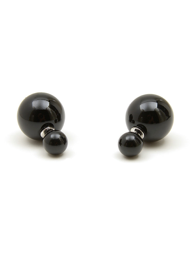 It Takes Two Double Ball Earring