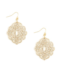 Baroque Drop Earring