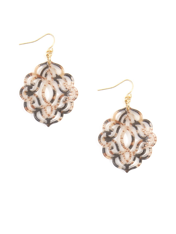 Baroque Drop Earring