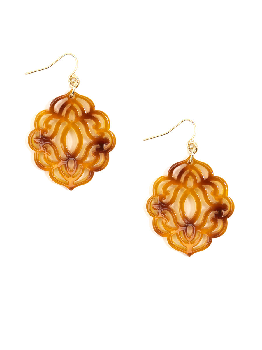 Baroque Drop Earring