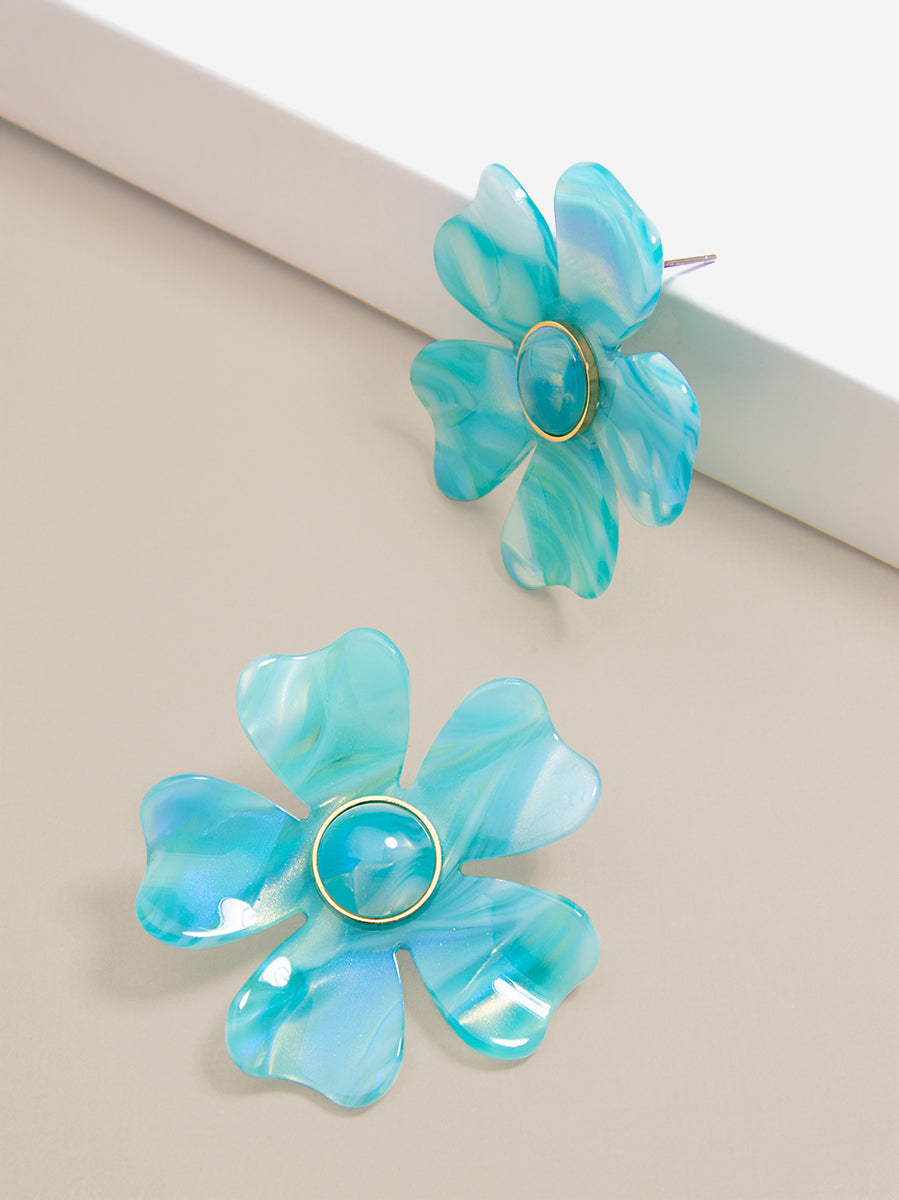 Tortoise Blossom Earring