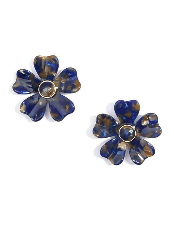 Tortoise Blossom Earring