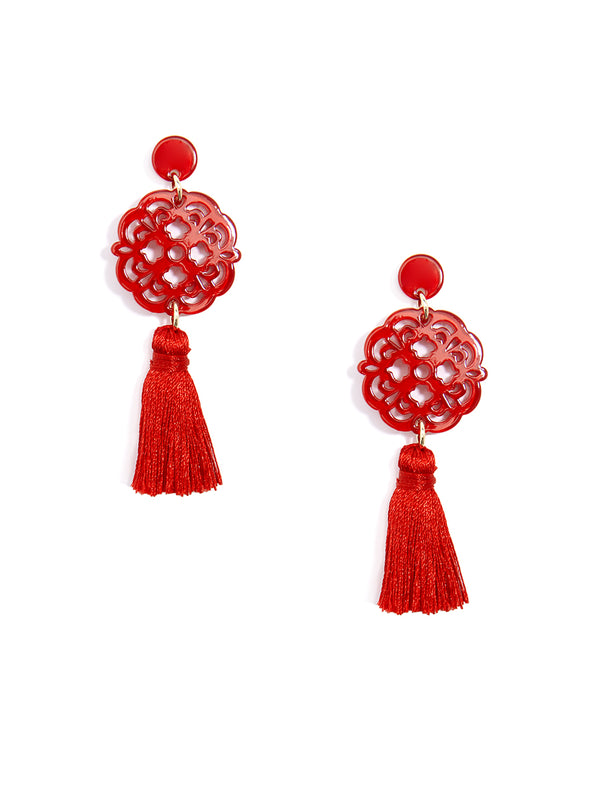 Allure Tassel Drop Earring