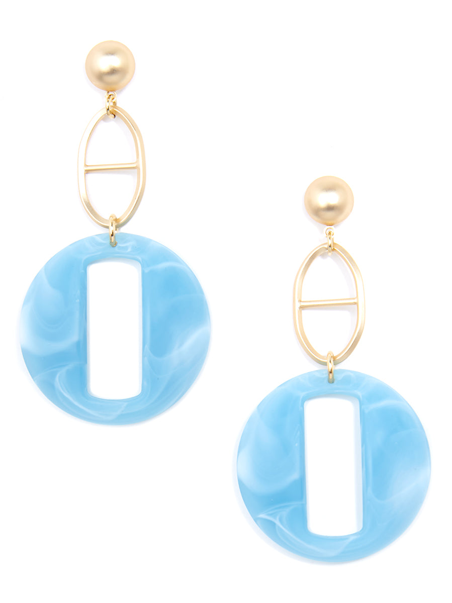 Cloud Link and Mariner Drop Earring