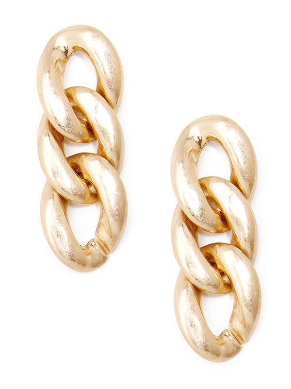 Camilla Curb Chain Drop Earring