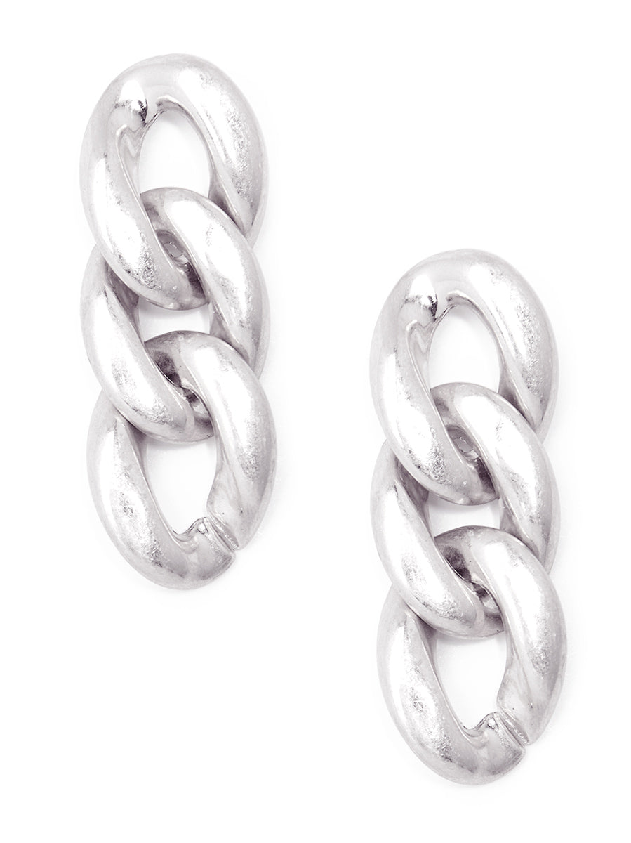 Camilla Curb Chain Drop Earring