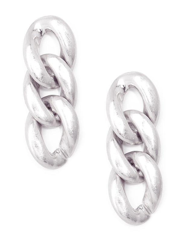 Camilla Curb Chain Drop Earring