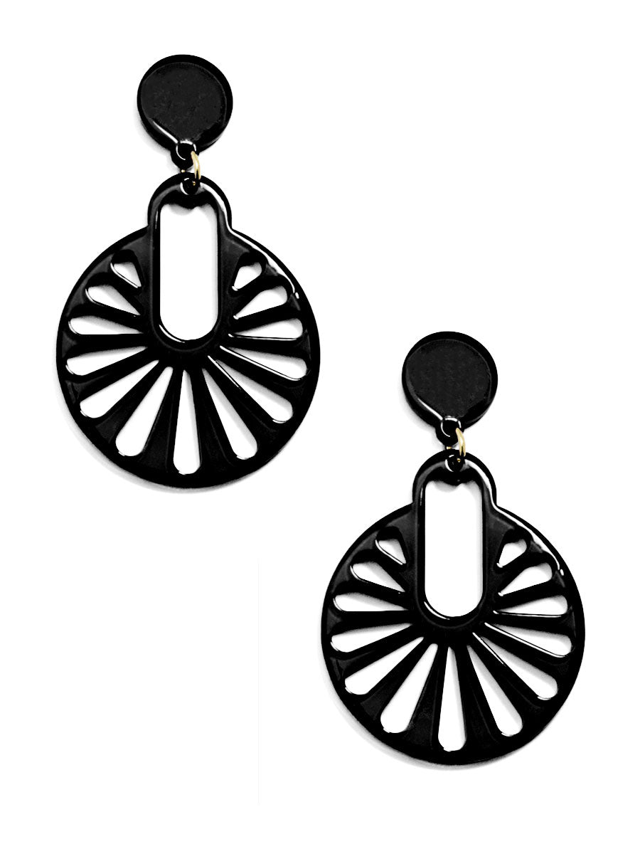 Fannie Cutout Drop Earring