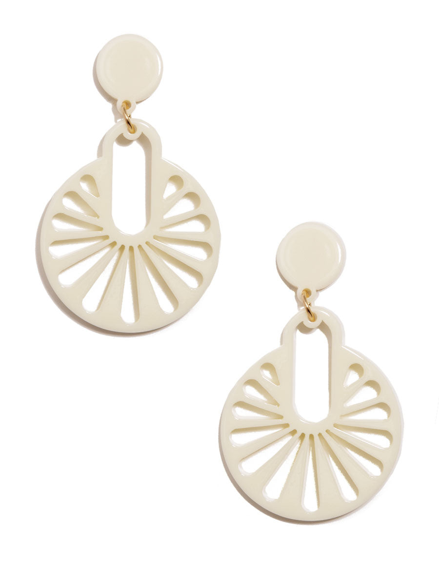 Fannie Cutout Drop Earring