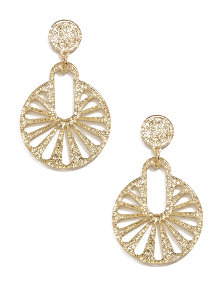 Fannie Cutout Drop Earring