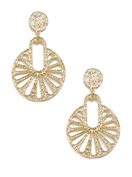 Fannie Cutout Drop Earring