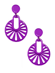 Fannie Cutout Drop Earring