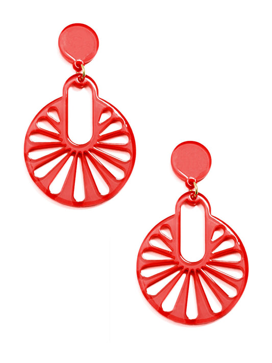 Fannie Cutout Drop Earring