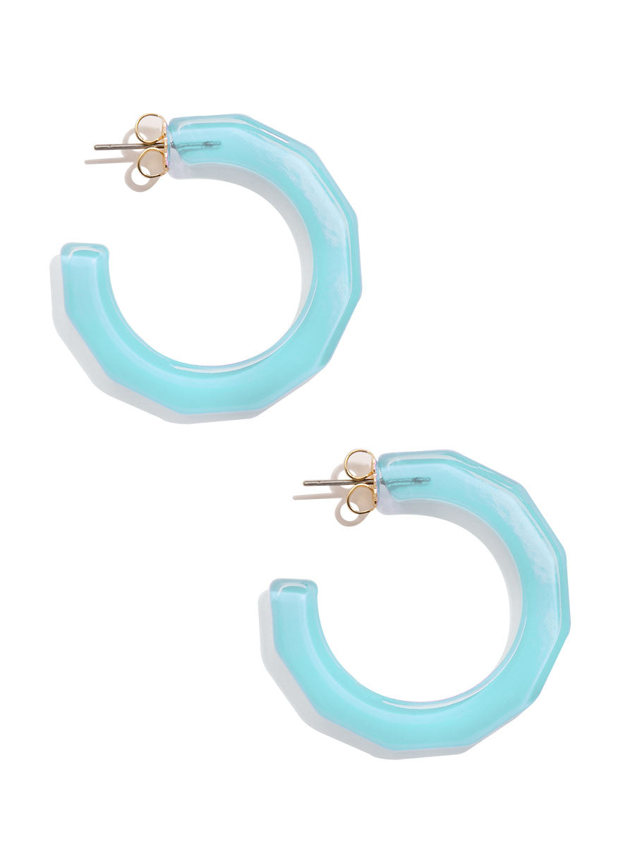 Robin Textured Hoop Earring