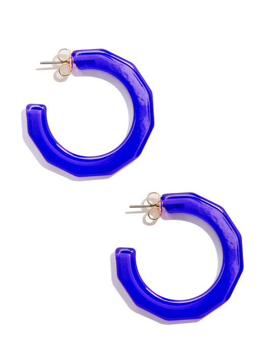 Robin Textured Hoop Earring