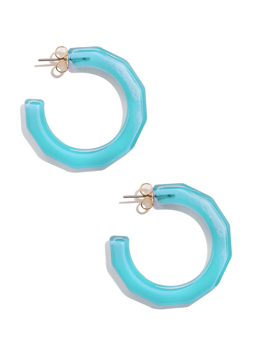 Robin Textured Hoop Earring