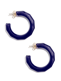 Robin Textured Hoop Earring