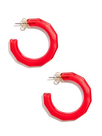 Robin Textured Hoop Earring