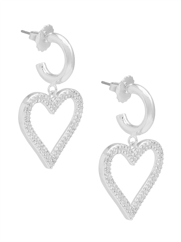 Aurea Heart Drop Earring