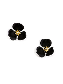 Blooming Lotus Stud Earring