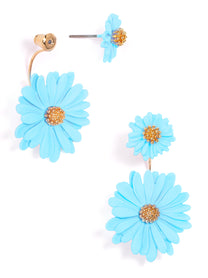 Ida Two-Piece Flower Earring