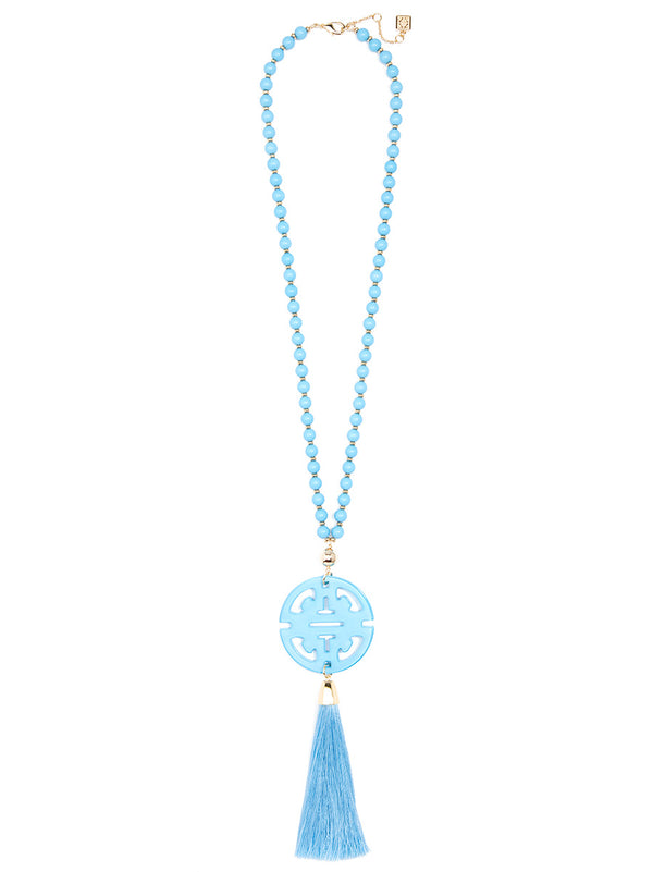 Nellie Tassel Pendant Necklace