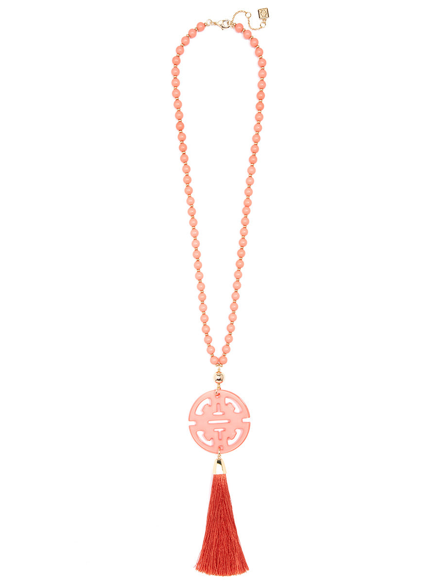 Nellie Tassel Pendant Necklace