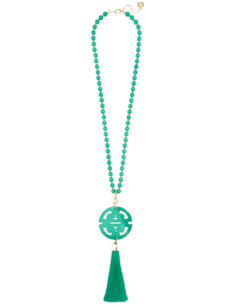 Nellie Tassel Pendant Necklace