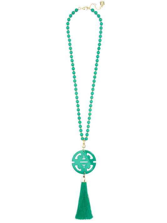 Nellie Tassel Pendant Necklace