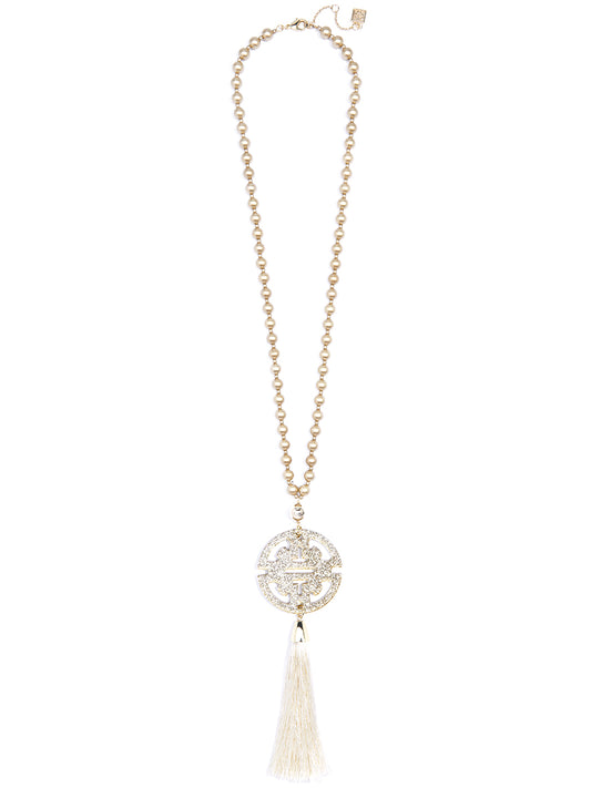 Nellie Tassel Pendant Necklace