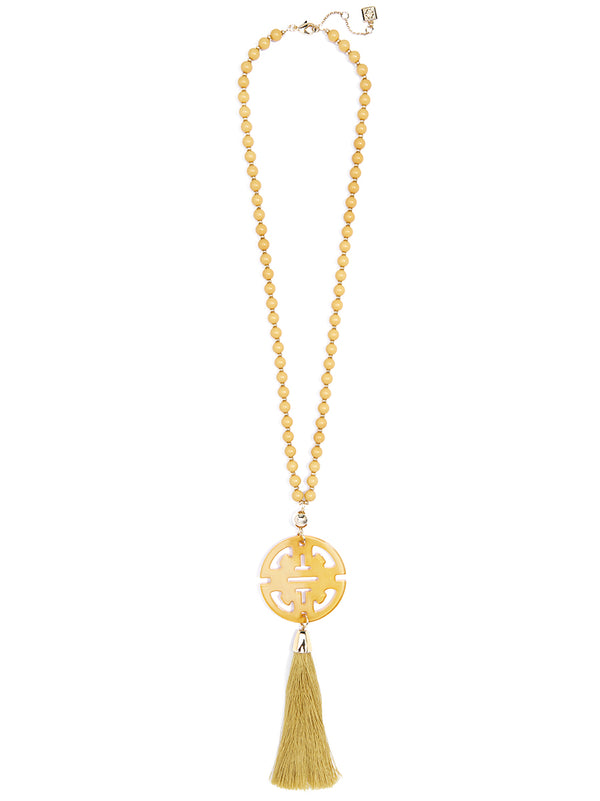 Nellie Tassel Pendant Necklace